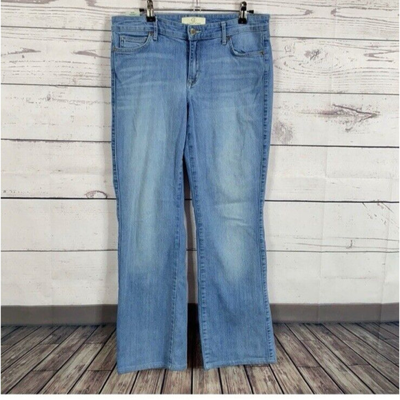 CJ Cookie Johnson Jeans Womens 28 Blue Life Baby Bootcut Midrise Casual - Picture 1 of 14